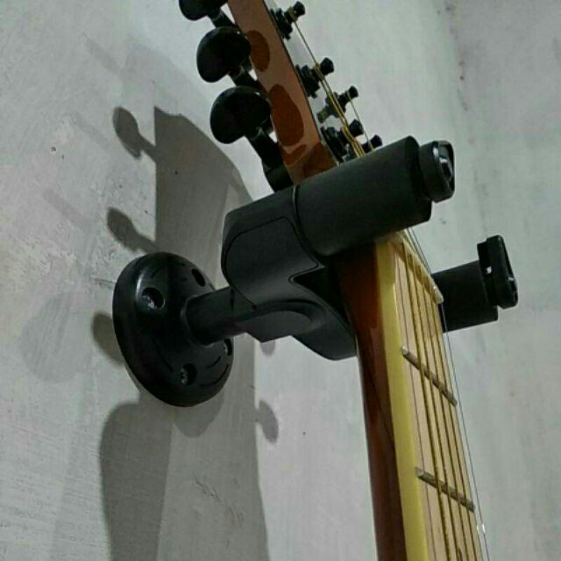 Stand gantung dinding gitar, Hanger gitar gantung, gantungan gitar, kuat