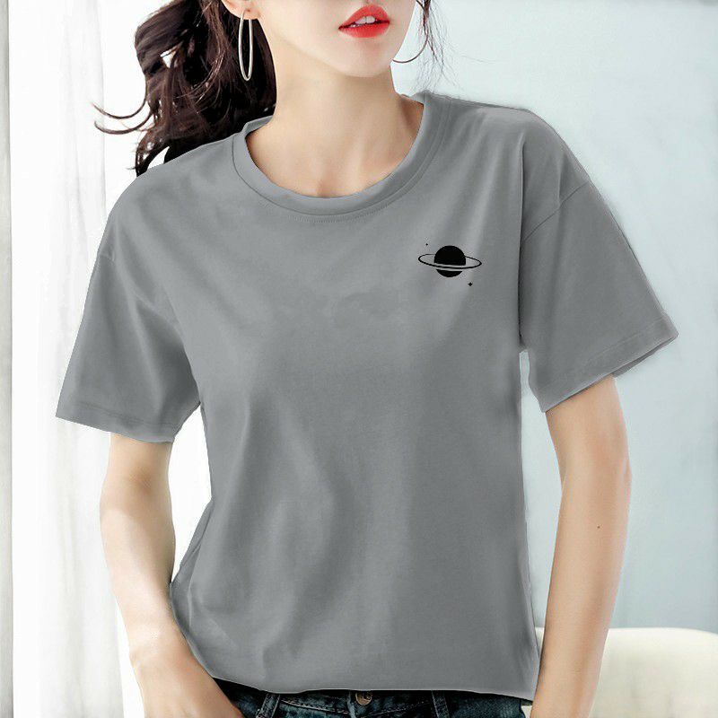 kaos wanita PLANET MINI atasan wanita distro baju kaos lengan pendek perempuan fashion cotton combed