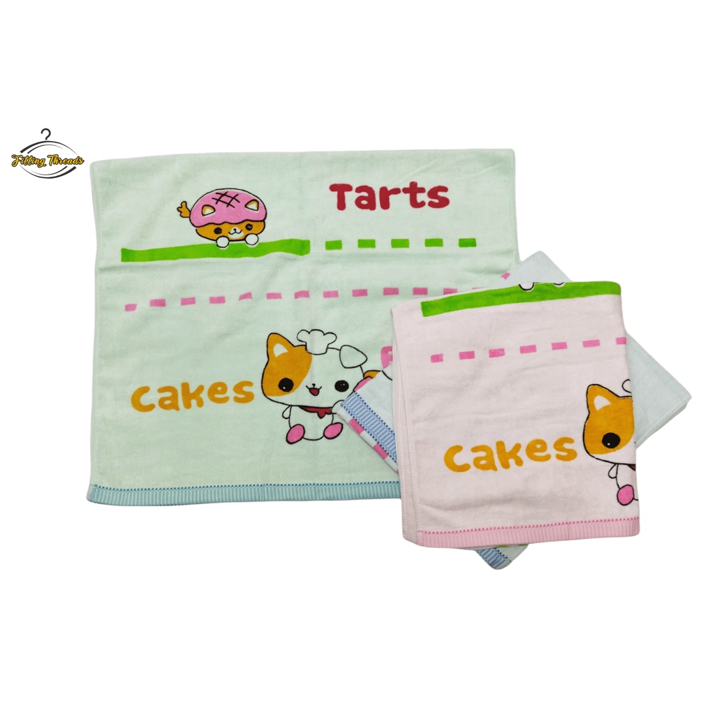 Handuk Bayi &amp; Anak Microfiber Motif DIXON Ukuran 60x110 cm