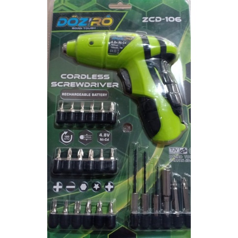 BOR CORDLESS  4.6Volt SET DOZIRO