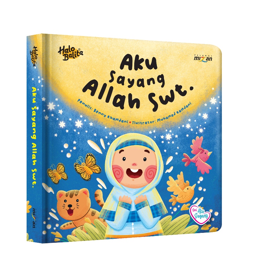 [Mizan Surabaya] Halo Balita Aku Sayang Allah Swt. Boardbook-2
