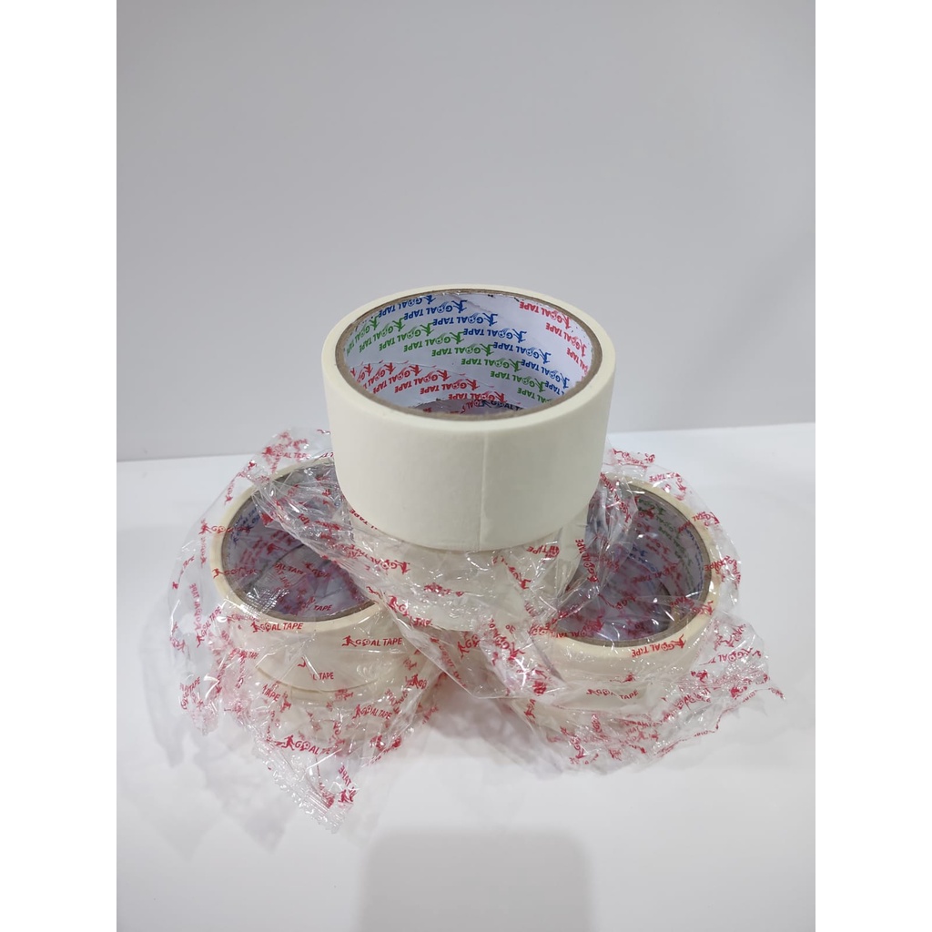 

Selotip kertas/ lakban kertas/ musking tape 2" (dua inci) x 10M
