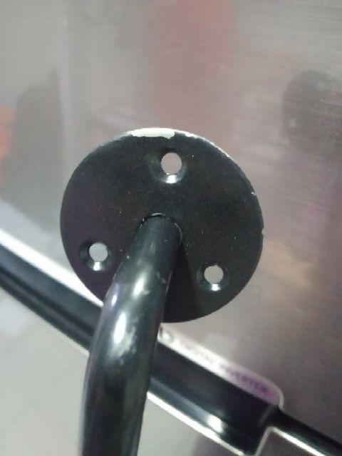 Jemuran Handuk Tempel Tembok 70cm Tebal Gantungan Serbaguna Warna Putih Serbaguna Warna Hitam