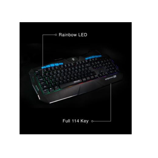 Keyboard Mouse Mousepad pad gaming rexus wired usb 2.0 membrane fullsize multimedia optical 2400dpi backlit Warfaction VR1F VR1-F