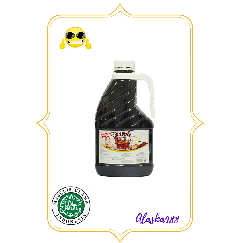 

NARAYA SIRUP SARSI CORDIAL 1 LT LTR LITER