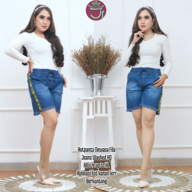 Hotpants LIST jeans washed 3/4 XL //JF326