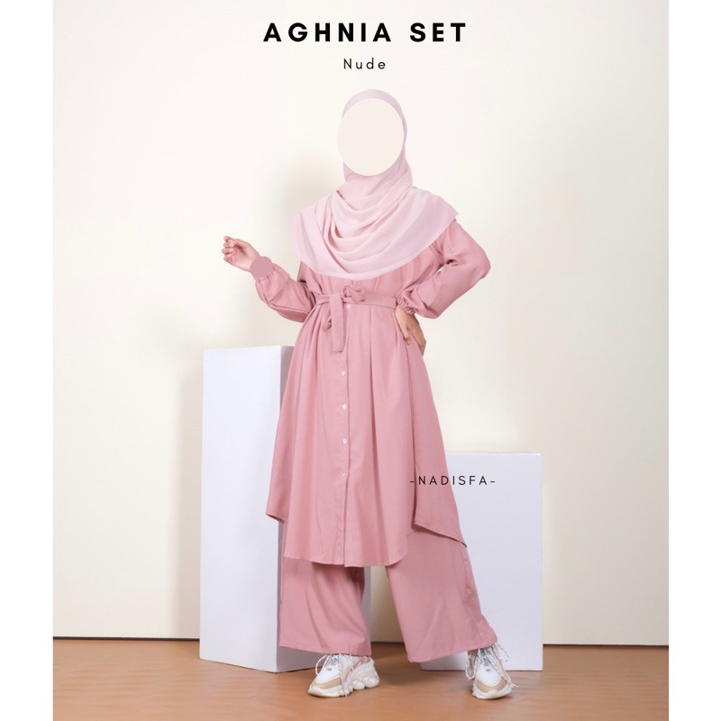 AGHNIA SET TUNIK DAN KULOT