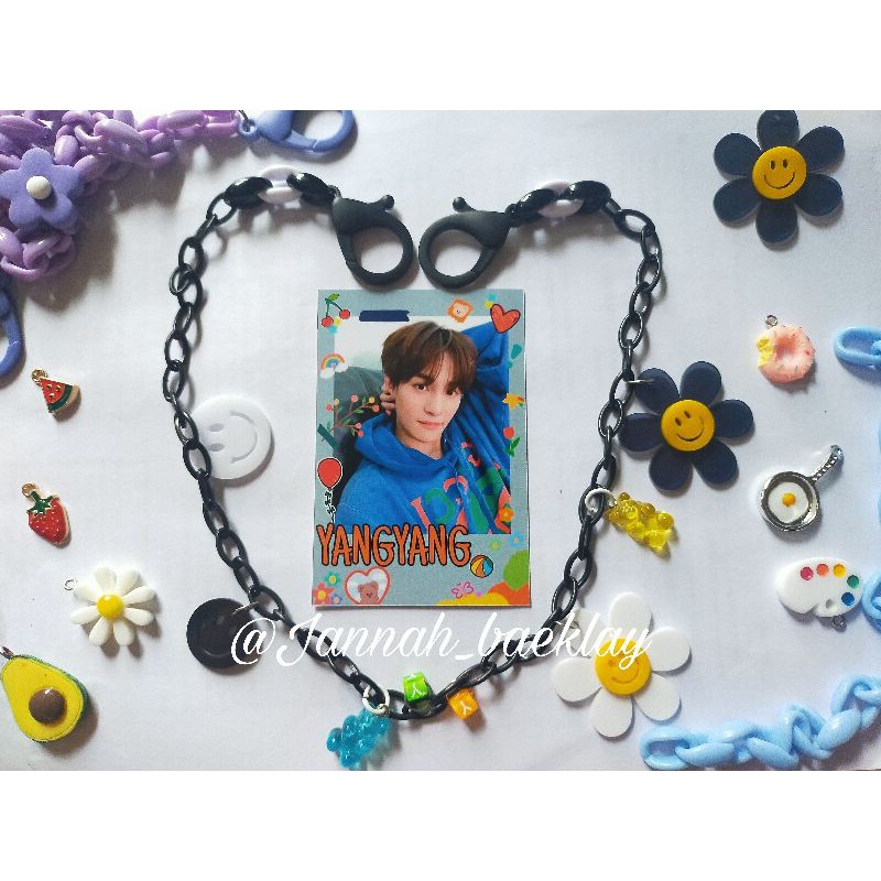 [READY STOCK] STRAP MASKER NCT CHENJI - YANGYANG