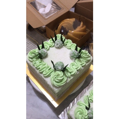 

Klepon Cake