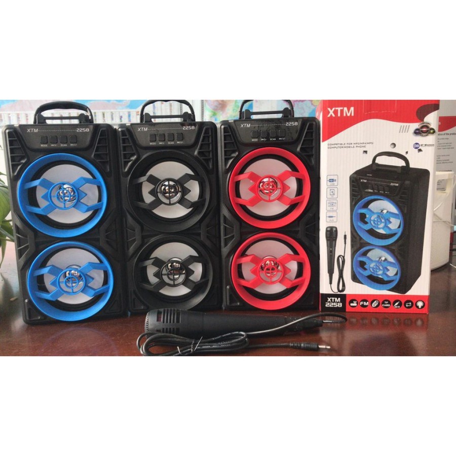 Speaker Bluetooth Karaoke FREE MIC /JPJ-07 - ACS