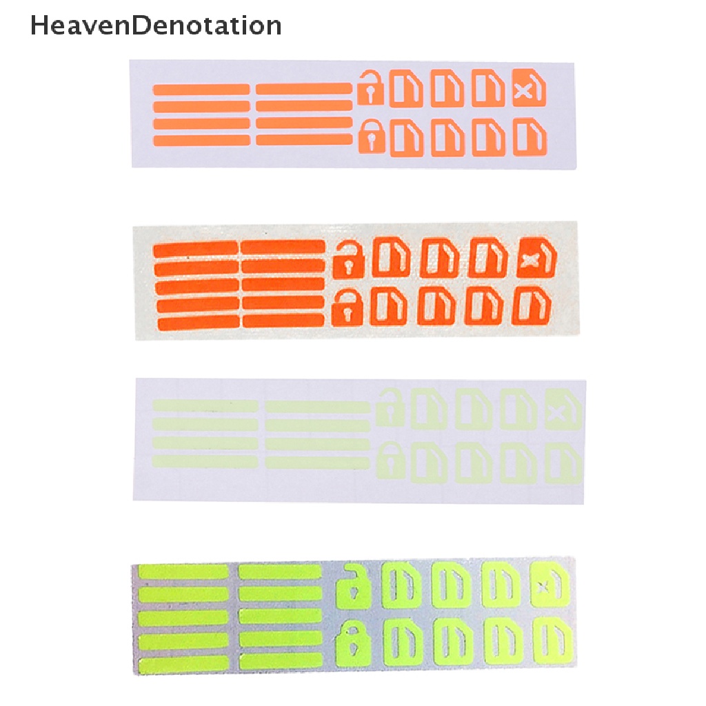 [HeavenDenotation] Car Sticker Car Window Switch Luminous Sticker Door Window Lift Button Sticker