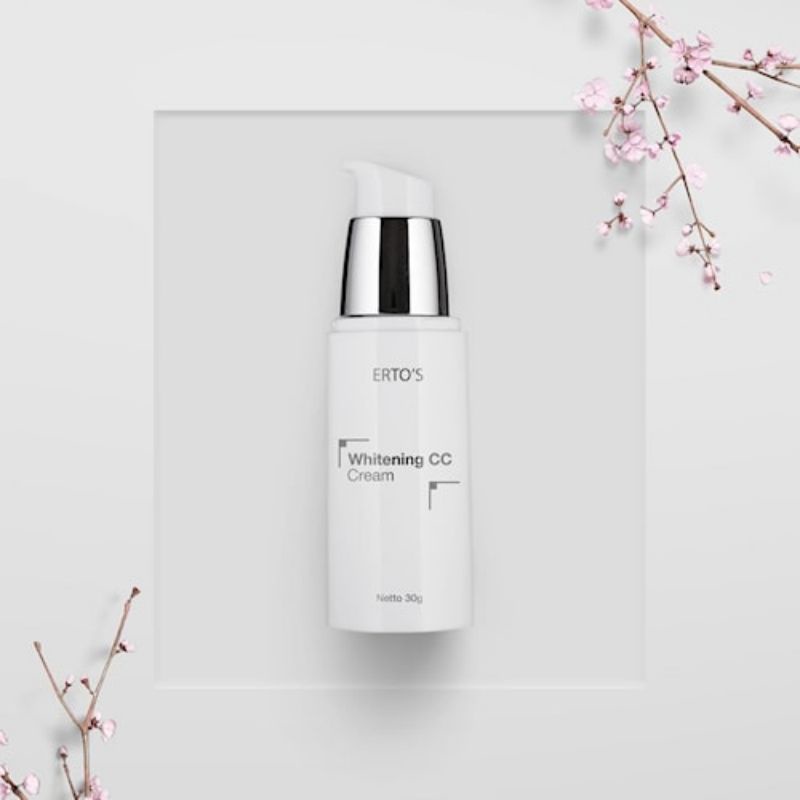 ERTOS CC whitening cream | pemutih kulit krim wajah cream wajah pemutih wajah
