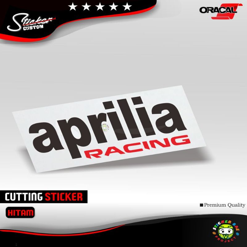 stickerbae4 sticker aprilia racing stiker helm aprilia kyt tt course sticker cutting