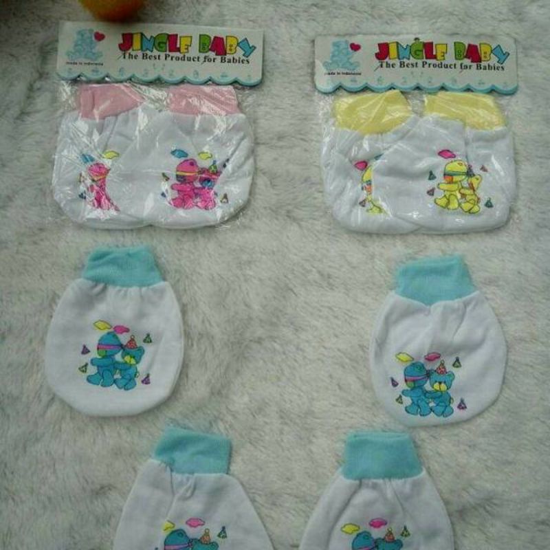 Sarung tangan Set Bayi Murah perlengkapan baru lahir sarung tangan dan