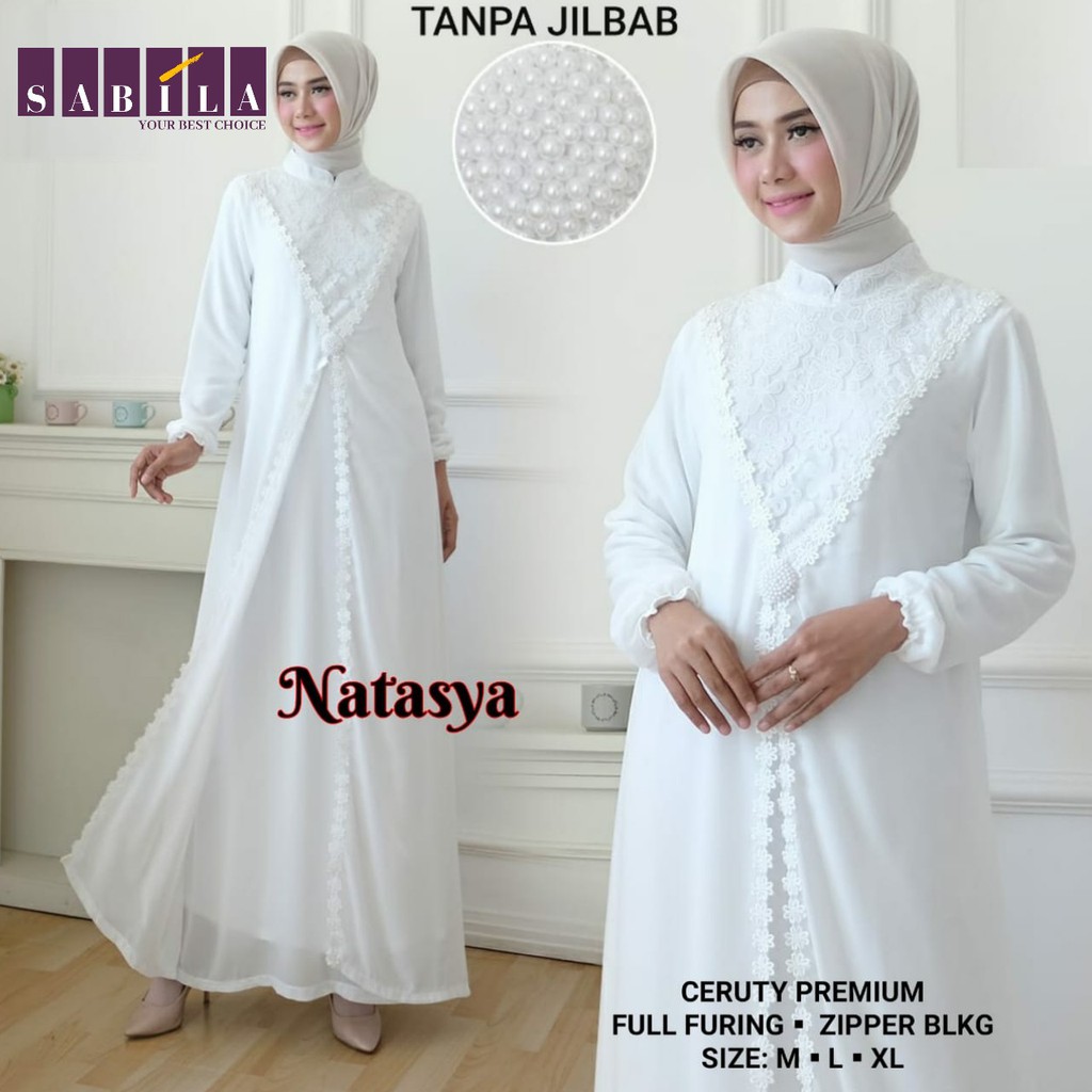 Dress Putih Natasya by Sabila