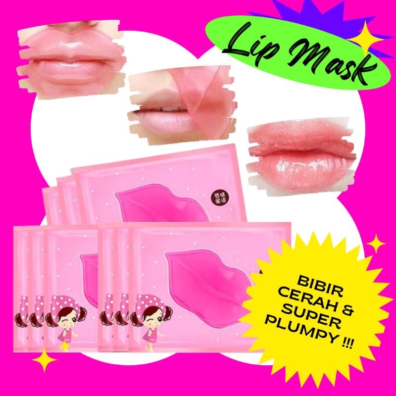 Masker untuk Bibir Hitam Lips Mas Collagen