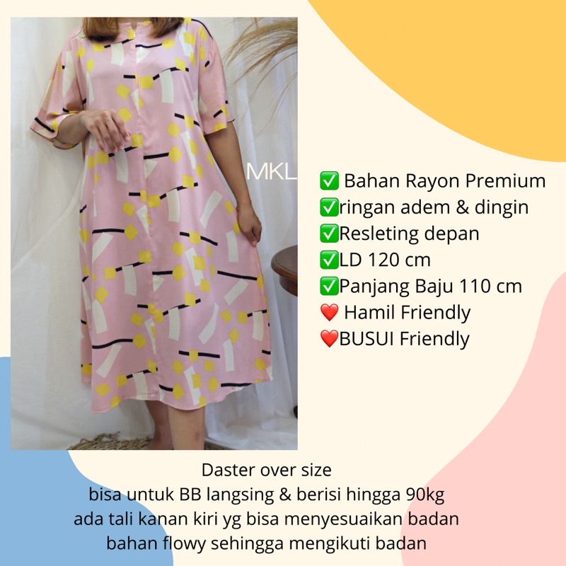 DASTER JUMBO PREMIUM DASTER PAYUNG LUCU OVERSIZE DASTER ADEM