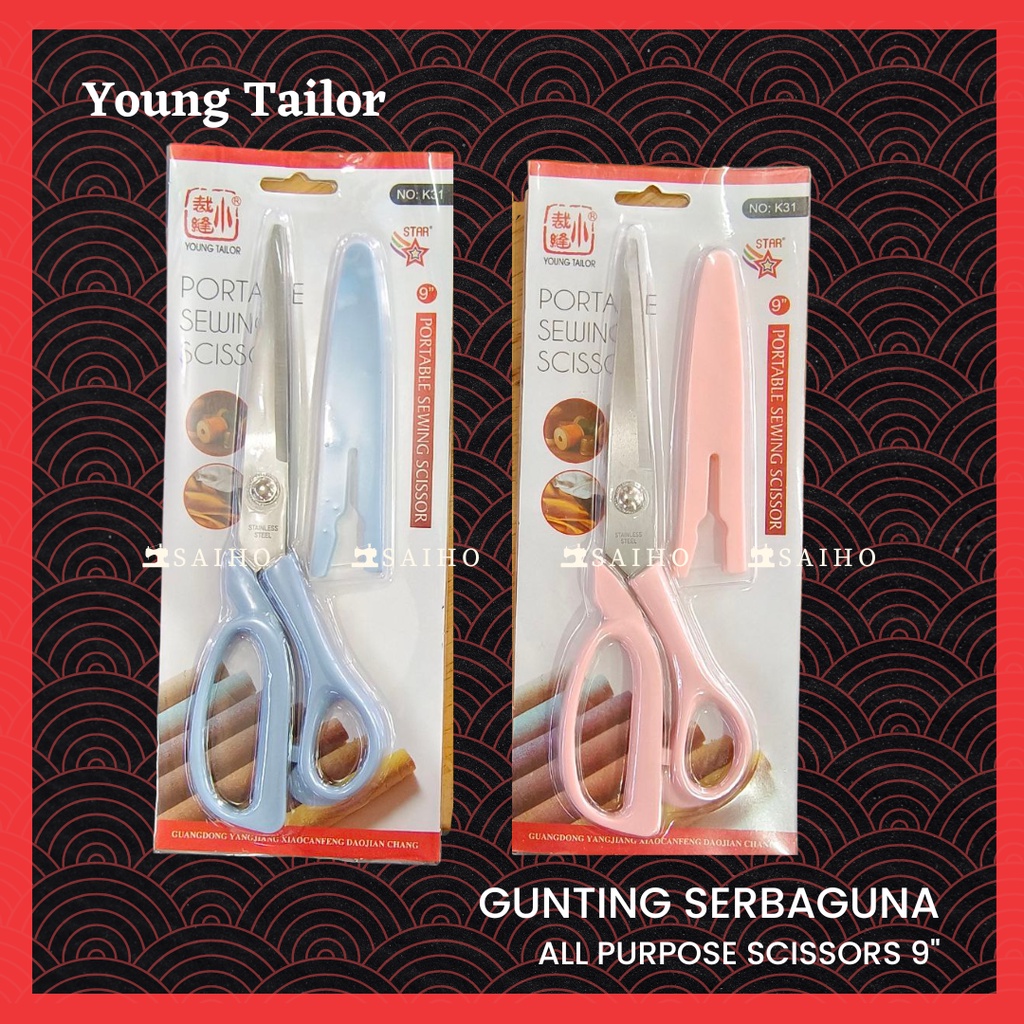 

[YOUNG TAILOR / STAR] Gunting Serbaguna K31 / K30