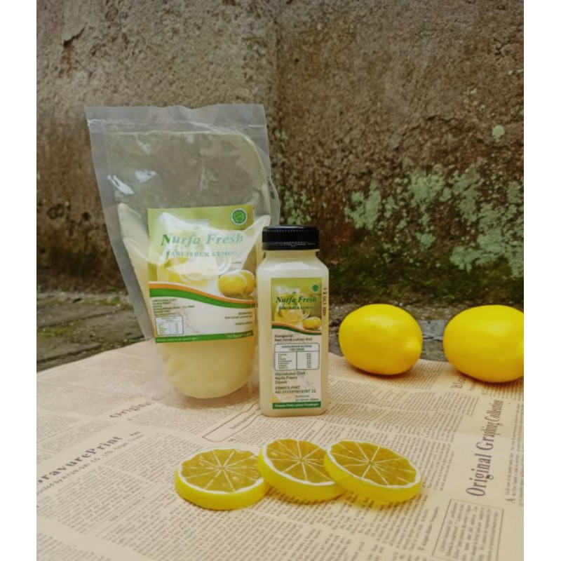 

sari lemon nurfa fresh ekstrak lemon, jus diet untuk kesehatan