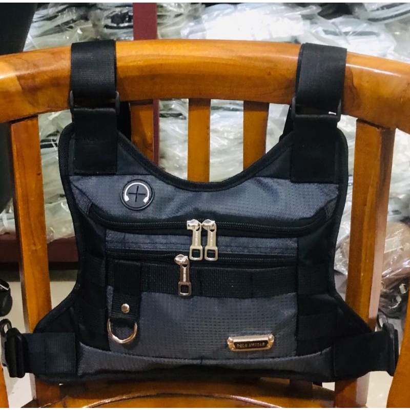 Tas Dada Chest Bag Tas Selempang Dada Import Quality Tas Outdoor Tas Rompi Tas Distro