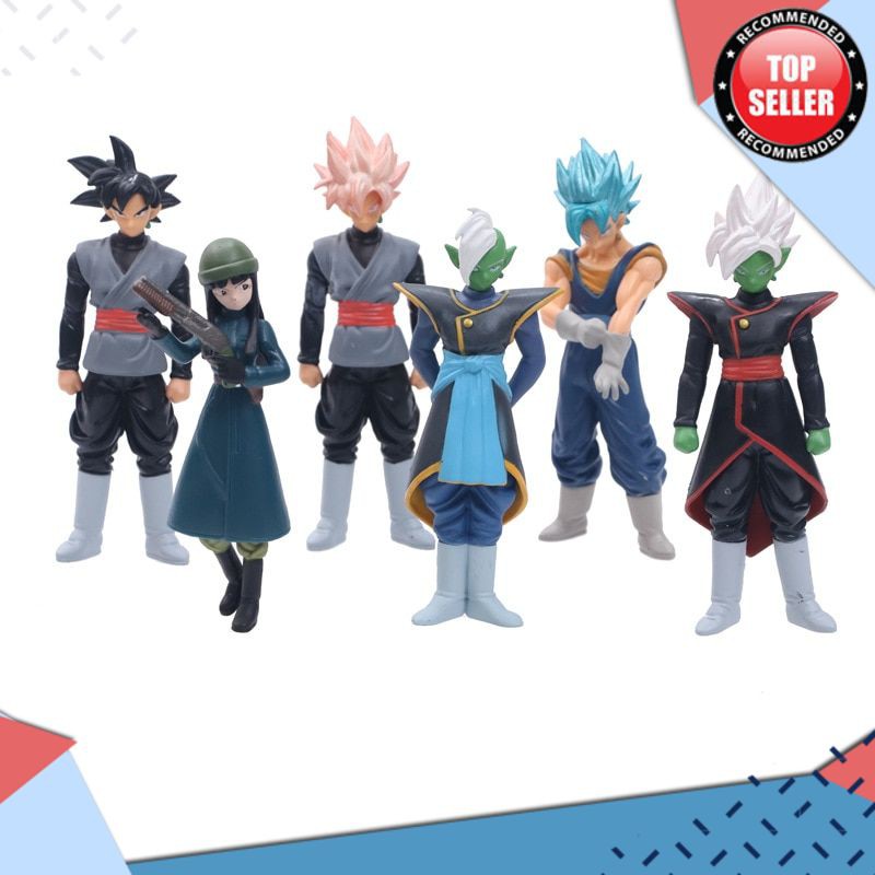 Action Figure Murah Anime Dragon Ball Super Saiyan Zamasu Goku Hitam Allah Penciptaan Vegetto Mai Pv