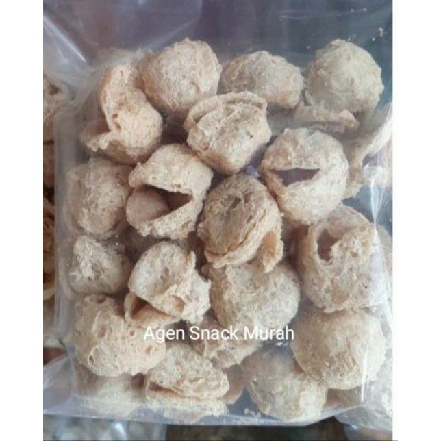 

Kripik Tahu Bulat 120gram/Kerupuk Tahu Bulat Tahu Walik/Cemilan Murah/Snack Kiloan