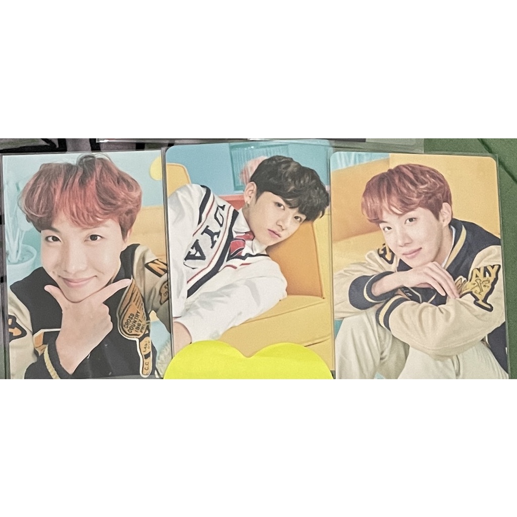 MINI PHOTOCARD BINDER HEA JP JUNGKOOK JHOPE OFFICIAL BTS