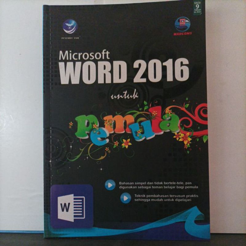 Jual Buku Microsoft Word 2016 Untuk Pemula | Shopee Indonesia