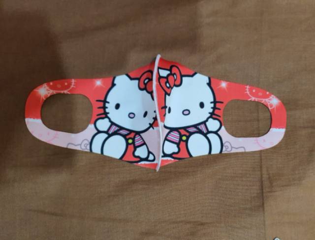 MASKER MOTIF UNTUK ANAK- ANAK BISA DICUCI ULANG