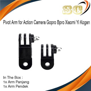 Pivot Arm for Action Camera Gopro Bpro Xiaomi Yi Kogan