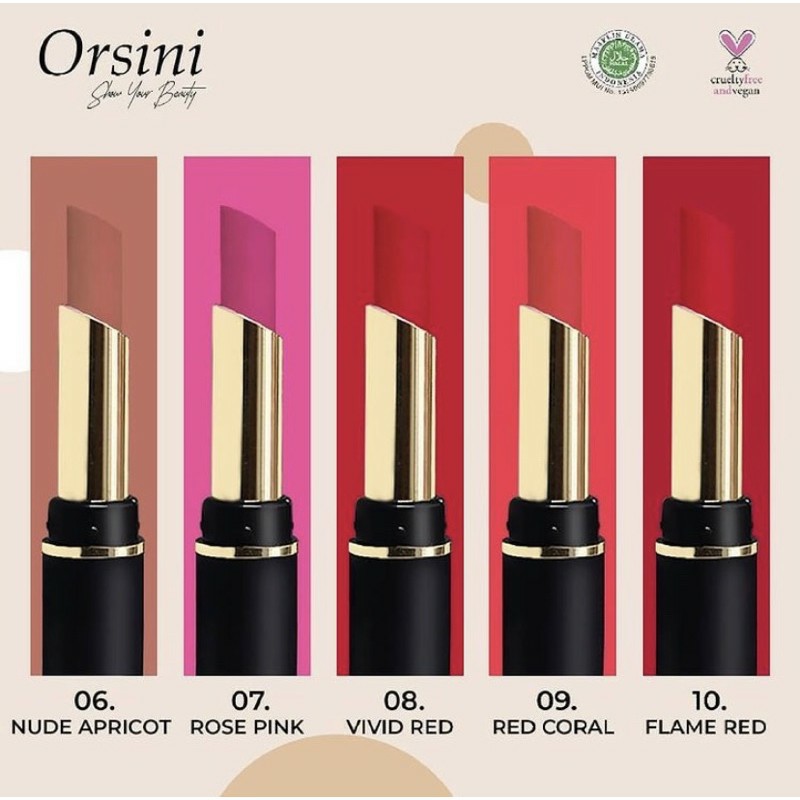 Orsini Colorfix Ultra Matte Lipstick