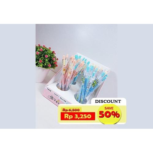 

Pensil Mekanik Sumikko Transparan 0.5Mm