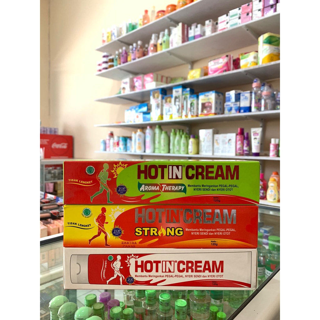 Hot In Cream Tube Original 120 gr // Hot In Cream Tube Strong// Hot In Cream Tube Aromatherapy