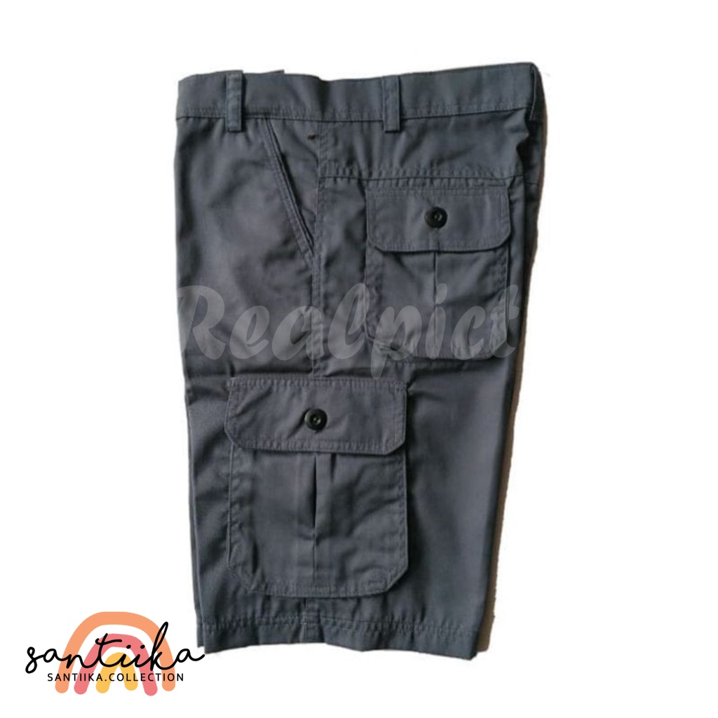 CELANA CARGO PENDEK POLOS PDL GUNUNG/CELANA KARGO/CELANA CARGO PENDEK PRIA/CELANA KARGO POLOS/SIZE 27-38 HITAM,GREY,MOCA,CREAM