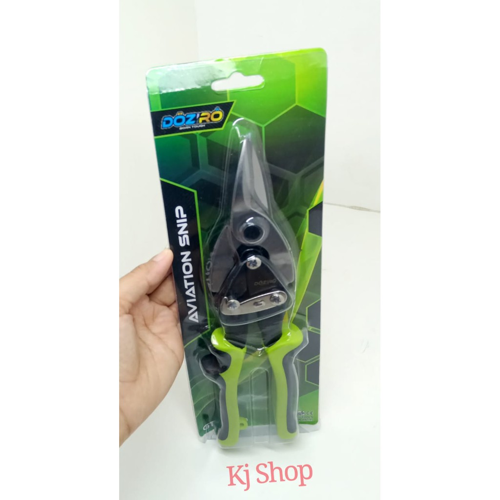 Gunting Besi Holo Flat Seng Baja Ringan Doziro GT-P810