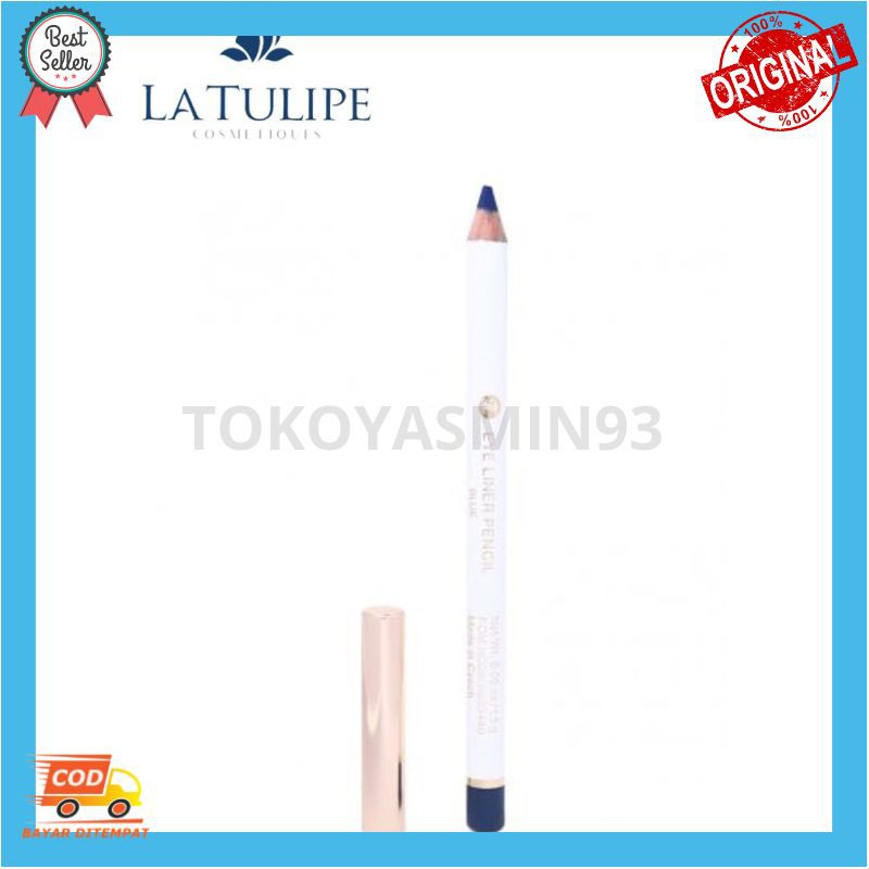 La Tulipe Eyeliner Pencil Blue Murah