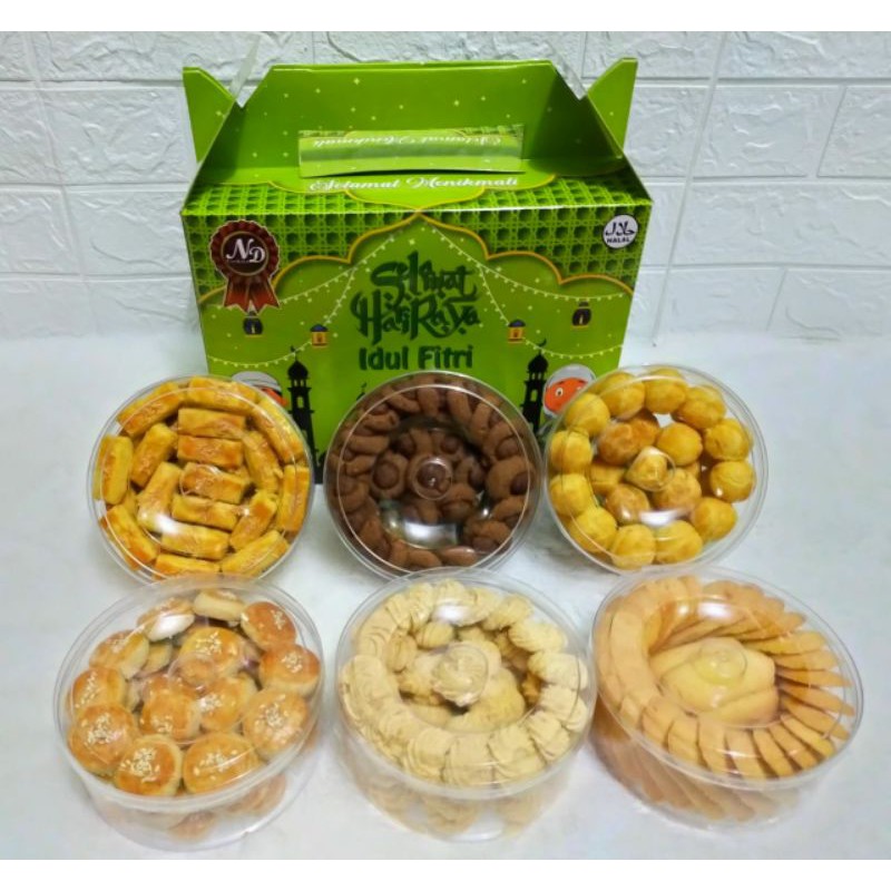 

Paket Parsel Lebaran Kue Kering 6 pcs
