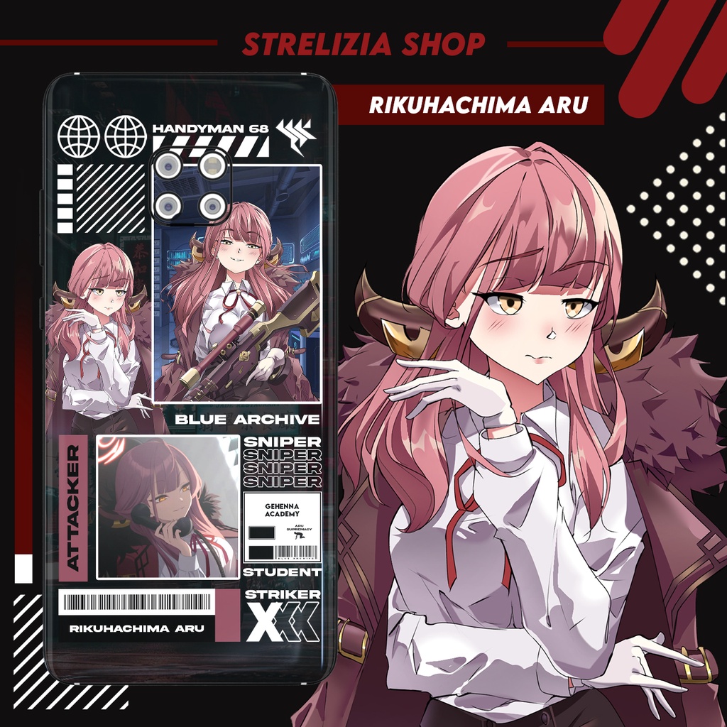 Phone Case Blue Archive Aru