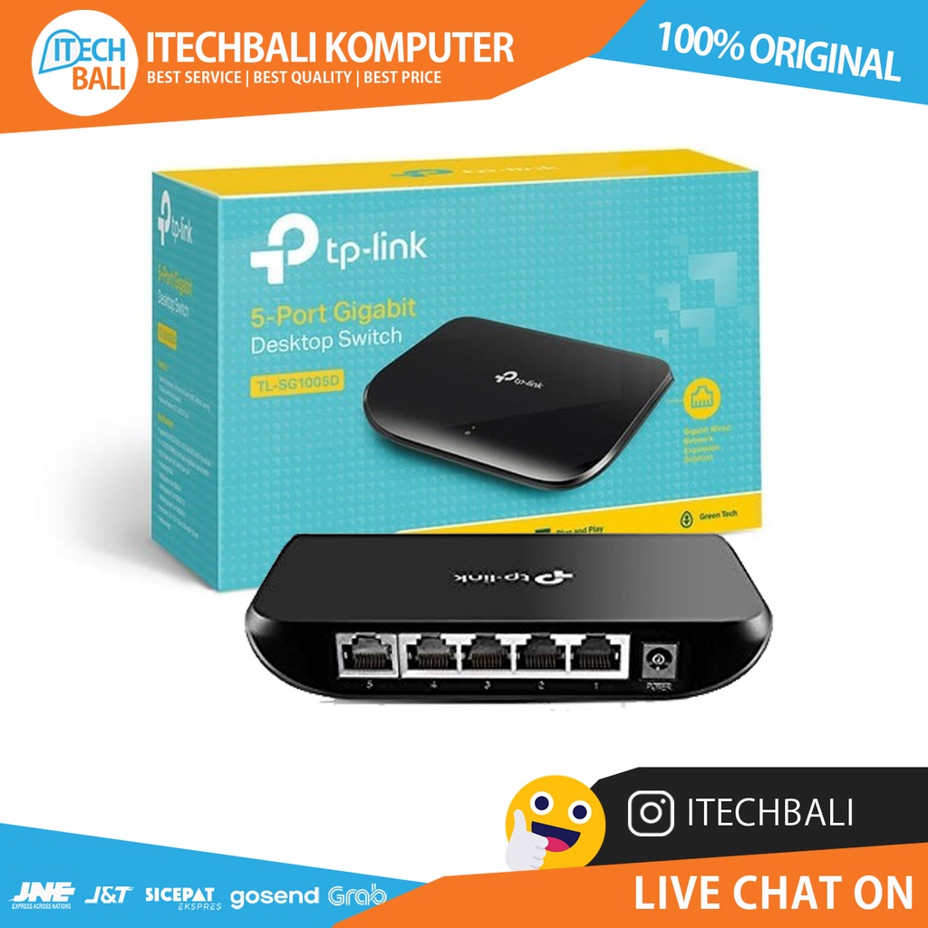 SWITCH HUB TP-LINK TL-SG1005D 5 Port | ITECHBALI