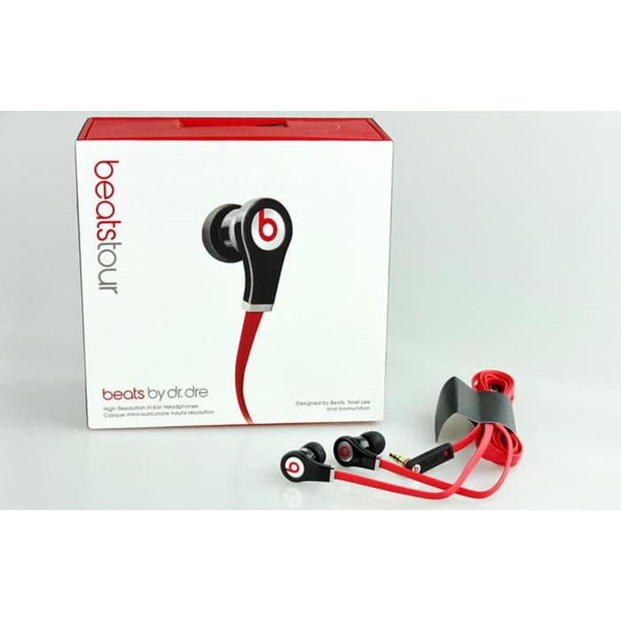 Monster Beats By Dr Dre Tour Earphone OEM A++ - Hitam