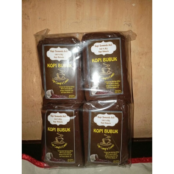 

Kopi Semendo Cap Cangkir Emas 1 kg (@250 gram)