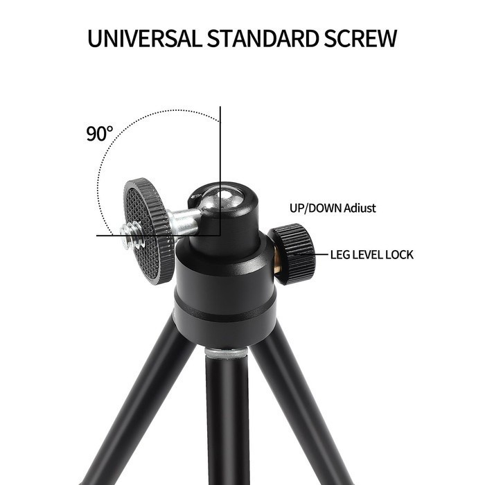 Tripod Webcam Ausdom lightweight Mini portable LT1 - Pc web Camera Stand LT-1