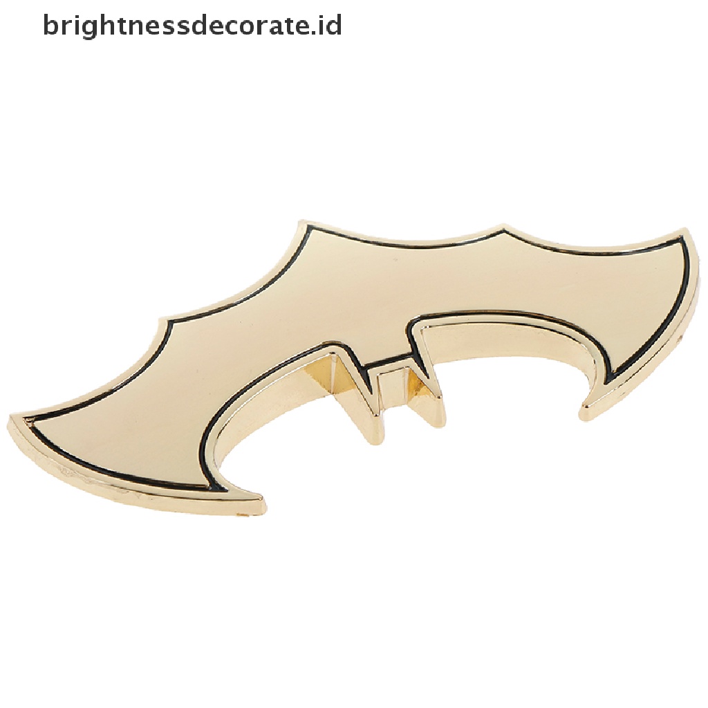 1pc Stiker Emblem / Badge 3d Batman Bahan Metal Untuk Mobil / Motor