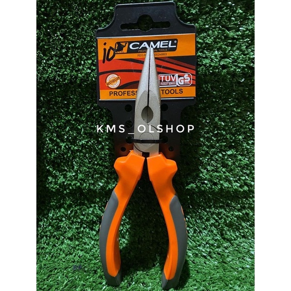 Tang Camel Tang Orange Lancip 6 inch Tang Lancip Jepit Buaya Tang Jepit Tang Tukang Tang 6 “ Lurus