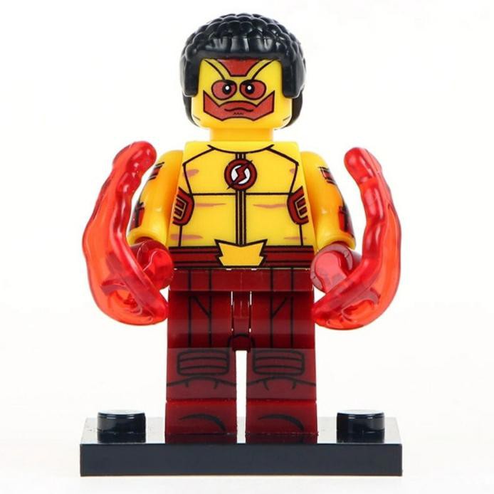 Lego Wally West Flash Minifigure Super Heroes Bootleg