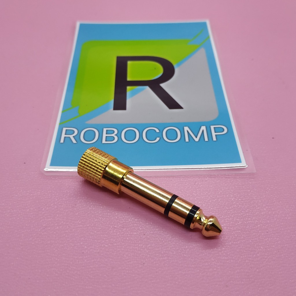 Audio Jack 3.5 To 6.5 Mm Converter Connector Adapter
