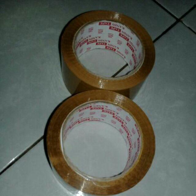 Lakban Coklat 48mm×100yard Kandy Tape