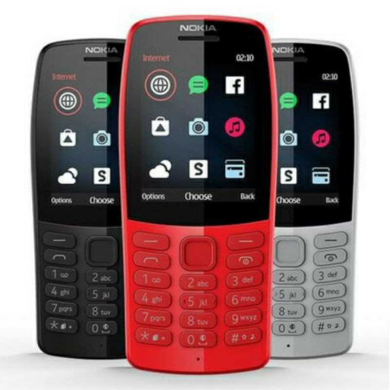NOKIA 210 dual sim New original 100%hp baru