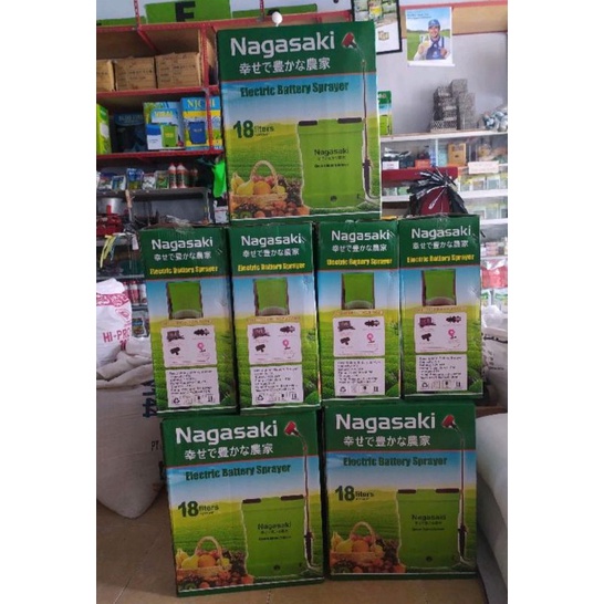 Murah Lebay Tangki Elektrik Nagasaki Original 16 Liter Sprayer Elektrik Nagasaki Lengkap