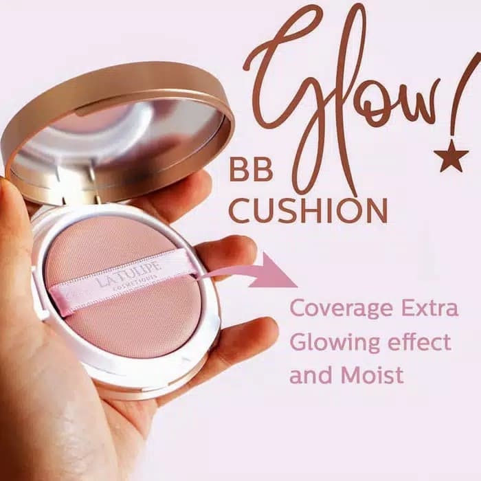 La Tulipe Glow BB Cushion SPF 50 - 12g (Full/Refill)